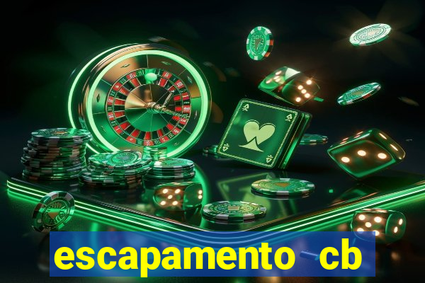 escapamento cb twister 250